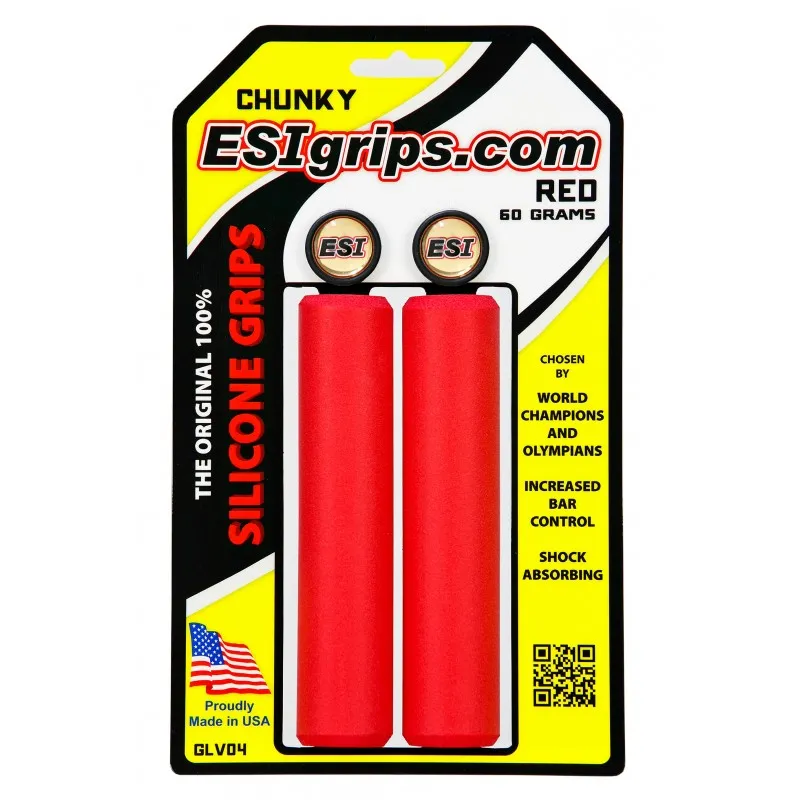 Mansoane silicon ESI Chunky rosu Retur gratuit