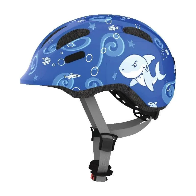 Reducere de preț Casca de ciclism Abus Smiley 2.0 blue sharky
