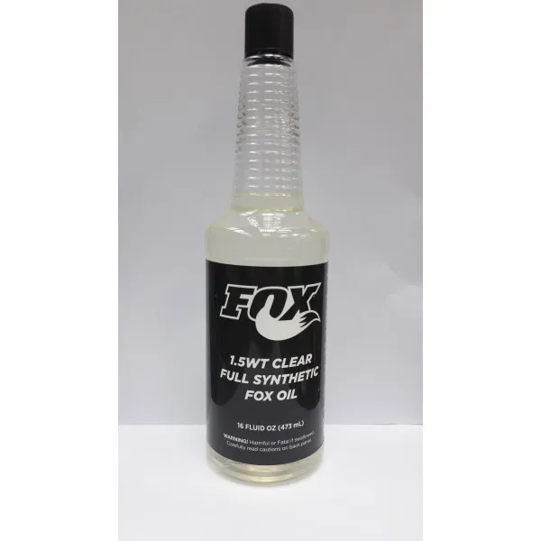 Doar azi Fox Racing Shox 1.5WT Clear Full Synthetic