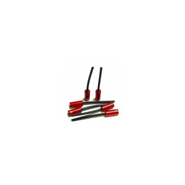 Cap bowden schimbator Jagwire cu capat iesire plastic (32mm) rosu Ultima șansă