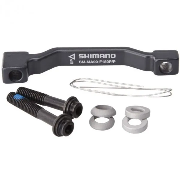 Adaptor pentru montaj etrier fata Shimano SM-MA90-F180 P/P Ofertă de sezon