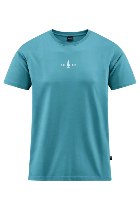 TRICOU CUBE ORGANIC T-SHIRT FICHTELMOUNTAINS GTY FIT GREYÂ´NÂ´CORAL Preț promoțional