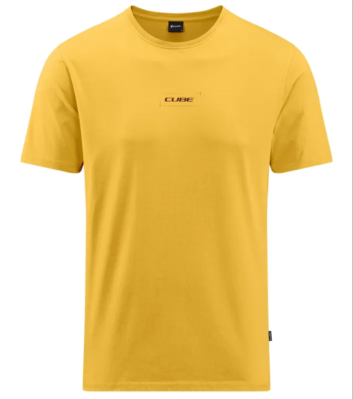 Cumpără acum TRICOU CUBE ORGANIC T-SHIRT HOT DOG GTY FIT YELLOW