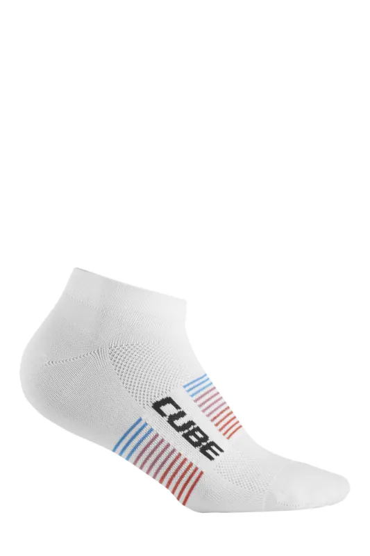 SOSETE CUBE SOCKS LOW CUT TEAMLINE WHITE Preț promoțional