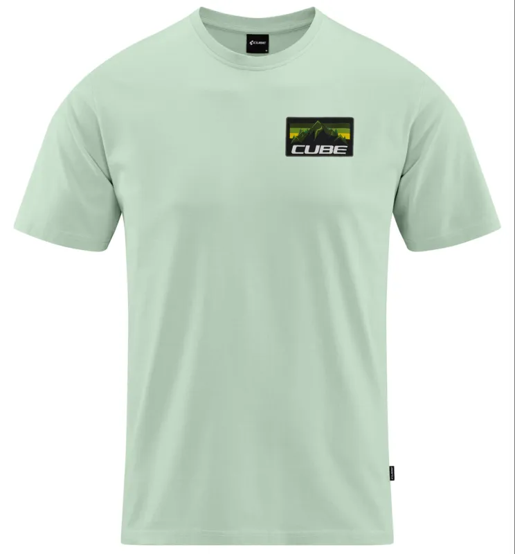 Cel mai bun preț TRICOU CUBE ORGANIC T-SHIRT SUMMIT GREEN
