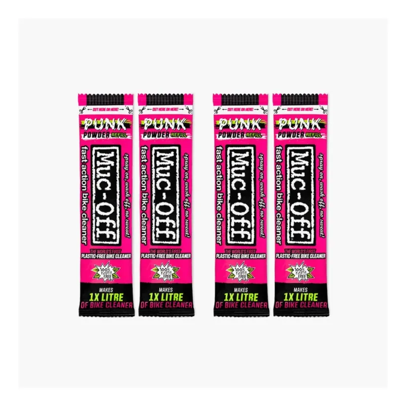 Set 4 plicuri detergent pudra Muc-off Punk Powder Preț mic