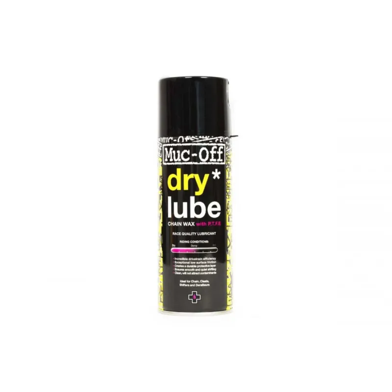 Spray Muc-Off Dry PTFE Chain Lube Aerosol 400ml Reducere de preț