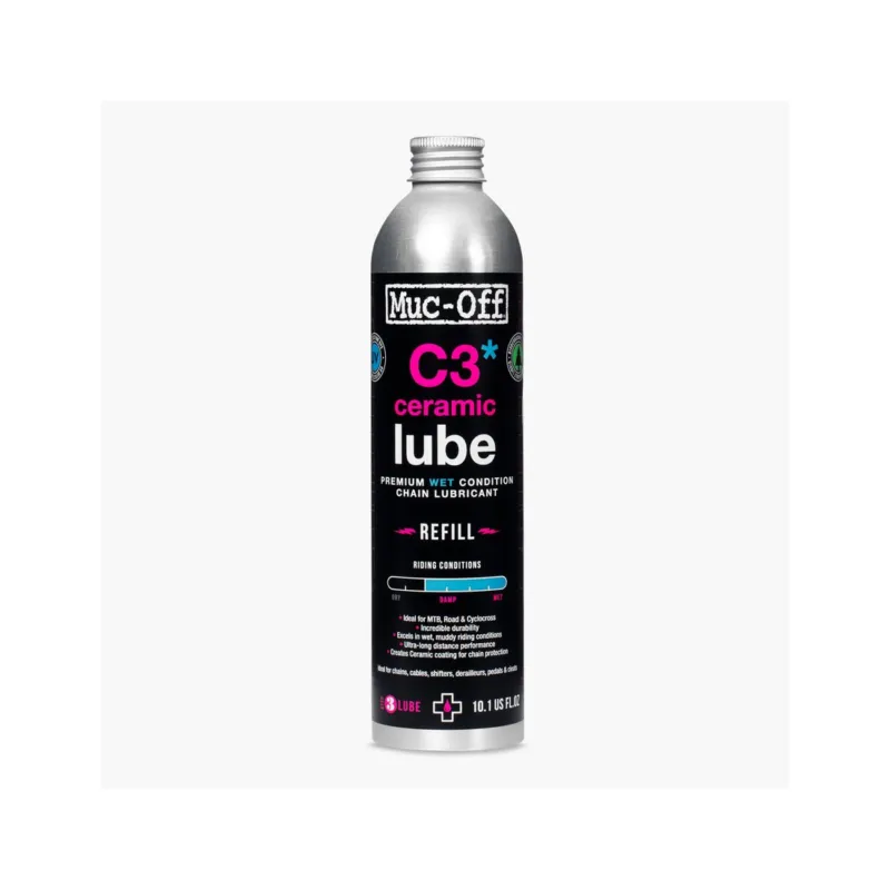 Cel mai vândut Lubrifiant Muc-Off C3 WET Ceramic Lube 300ml