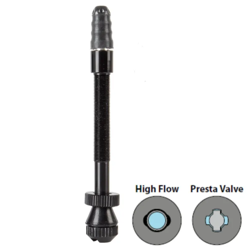 Cel mai bun preț Valva Tubeless SXT Aluminiu 29-50mm Negru High Flow(1 buc)