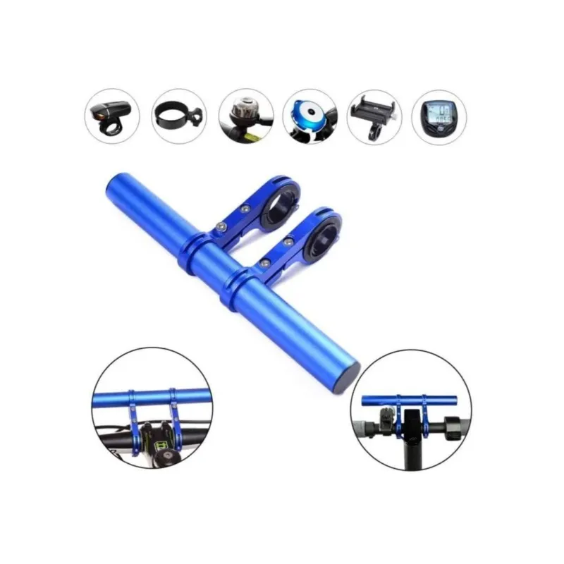 Disponibil imediat Extensie ghidon trotineta 20cm albastra