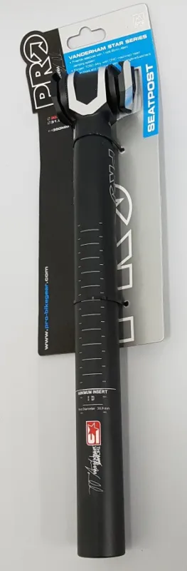 TIJA DE SA PRO VANDERHAM DH CNC BLACK 30 9MM/350MM Ofertă specială