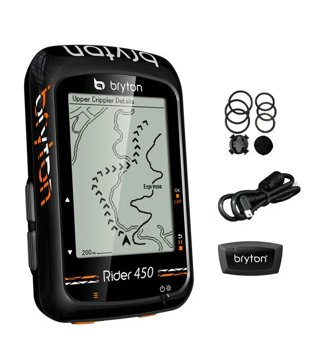 Ciclocomputer bicicleta BRYTON RIDER 450H set (+HRM) Bestseller