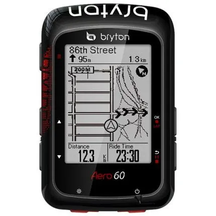 Lichidare de stoc Ciclocomputer bicicleta BRYTON AERO 60E GPS doar computer