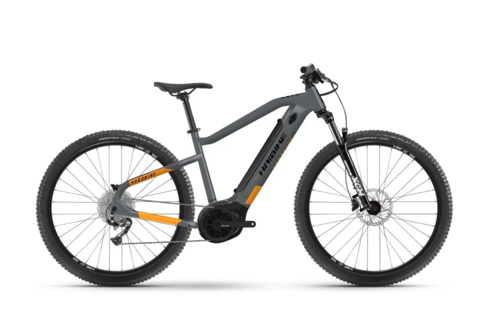 e-bike Haibike HardNine 4 400Wh BPP coolgrey / lava matte L Disponibil imediat
