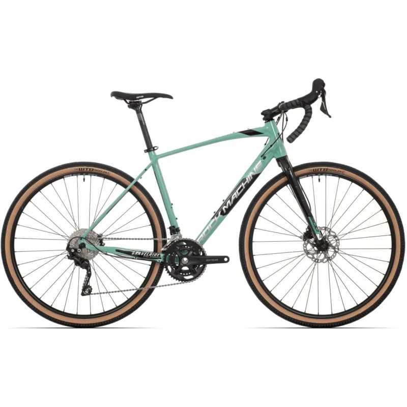Bicicleta Rock Machine Gravelride 500 28 Gloss Mint/Silver/Black 52cm Preferatul clienților
