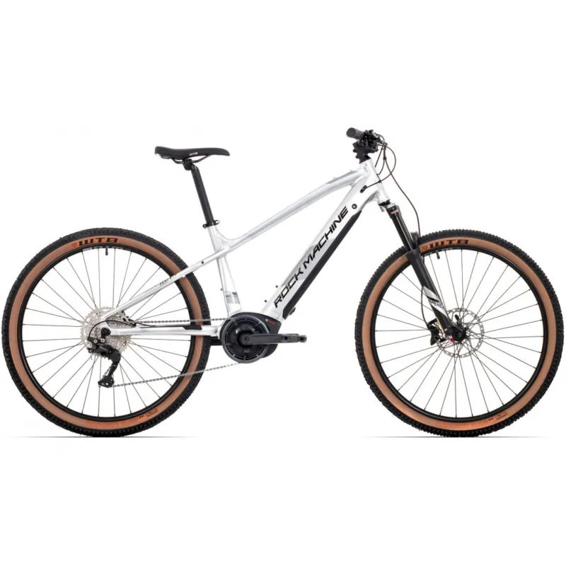 Bicicleta Electrica Rock Machine Torrent e70-29 B 29 Gloss Silver/Black/Silver 19.0 - (L) Cel mai vândut