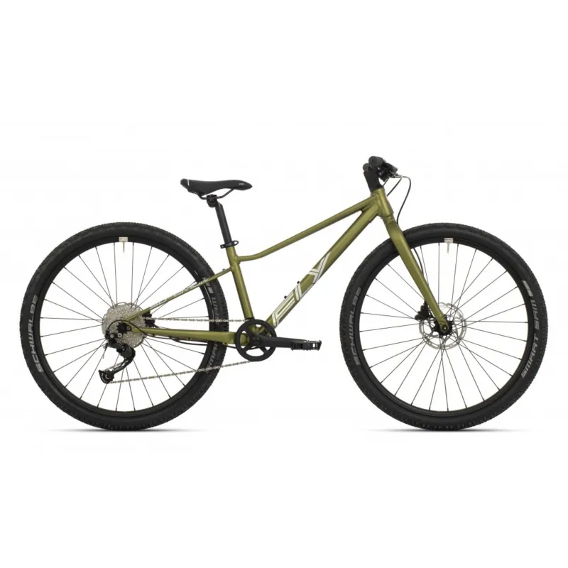 Bicicleta Superior FLY 27 27.5 Matte Olive Metallic/Hologram Chrome 13.0 - (S) Ofertă limitată