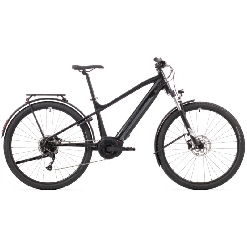 Doar azi Bicicleta Electrica Rock Machine Torrent e50-29 B Touring 29 Gloss Black/Grey 17.0 - (M)