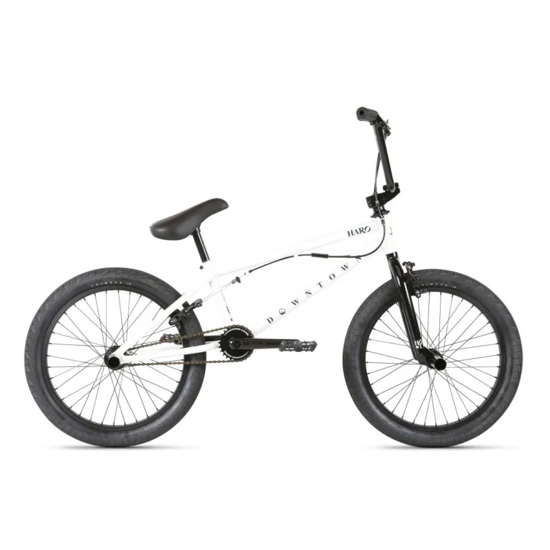 Bicicleta BMX Haro Downtown DLX 20 Alb Discount