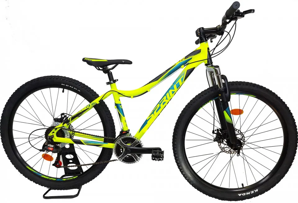 Bicicleta Sprint Hunter MDB 27.5 Verde Neon 400mm Ofertă de sezon