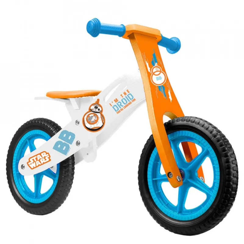 Nu rata Bicicleta copii Seven Star Wars BB8 Wooden Balance Bike