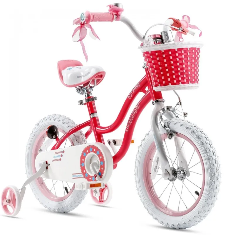 Ofertă exclusivă Bicicleta Royal Baby Star Girl 14 Pink