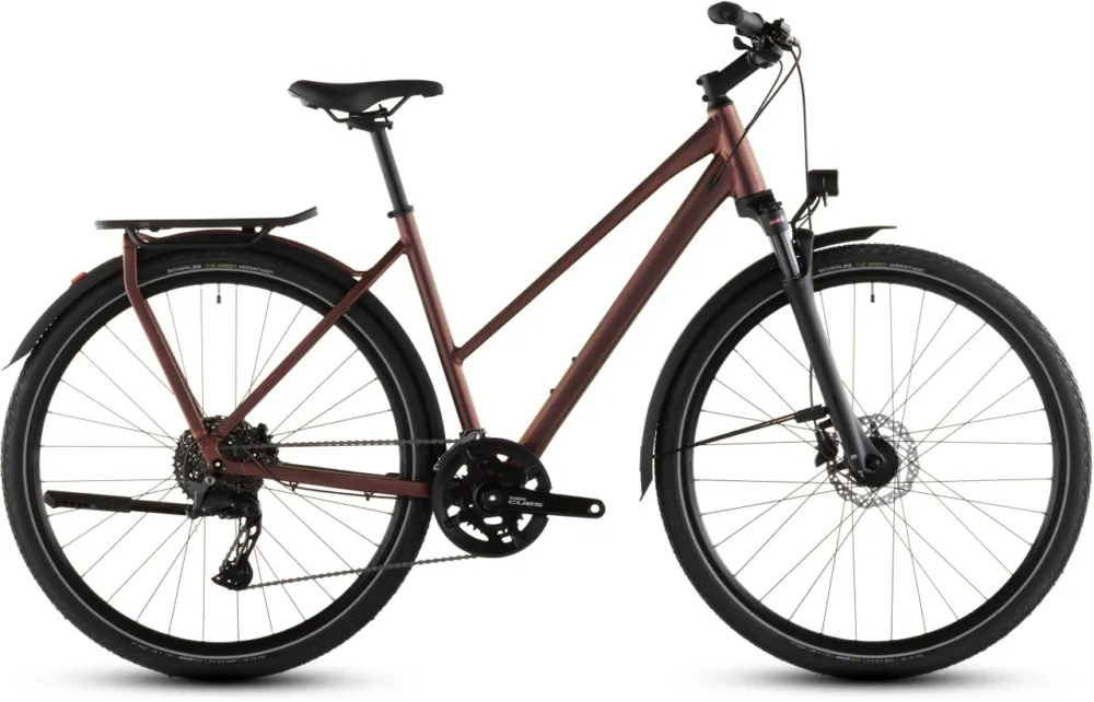 BICICLETA CUBE KATHMANDU PRO TRAPEZE SUNGLOW PRIZM 2026 50 cm Ofertă exclusivă