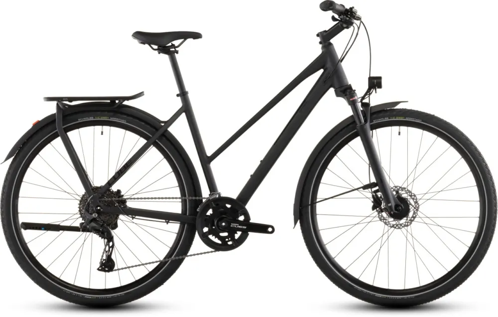 Vezi acum BICICLETA CUBE KATHMANDU PRO TRAPEZE COAL BLACK 2026 54 cm