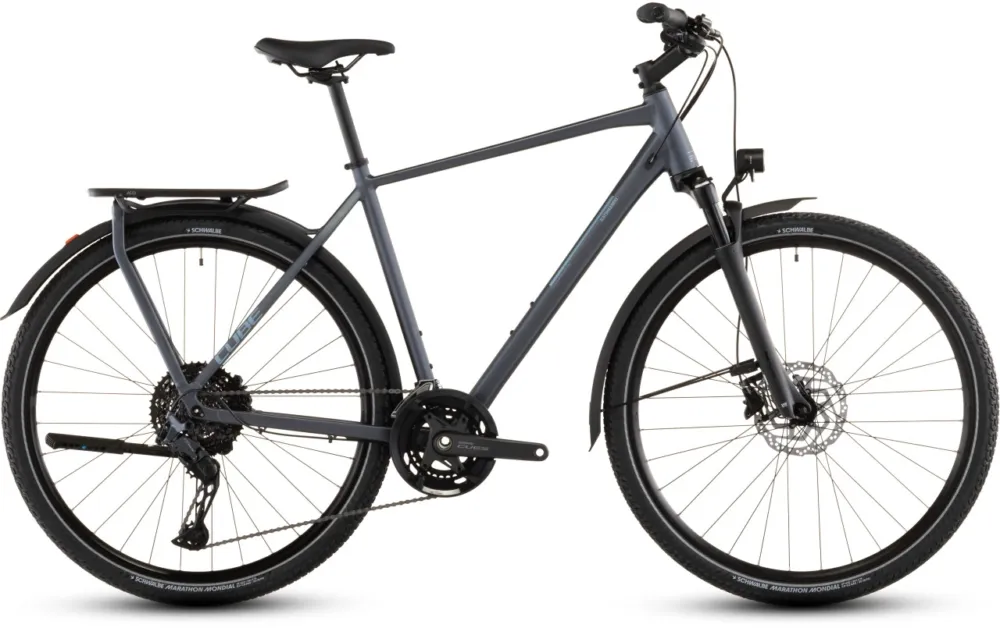BICICLETA CUBE KATHMANDU EXC METALLICGREY CHROME 2026 46 cm Reducere