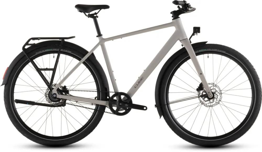 BICICLETA CUBE EDITOR PRO FE OATGREY GREY 2026 58 cm Plată sigură
