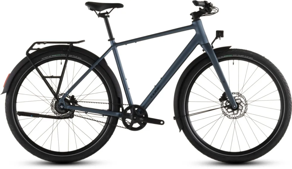 BICICLETA CUBE EDITOR PRO FE MINERALBLUE CHROME 2026 46 cm Doar azi