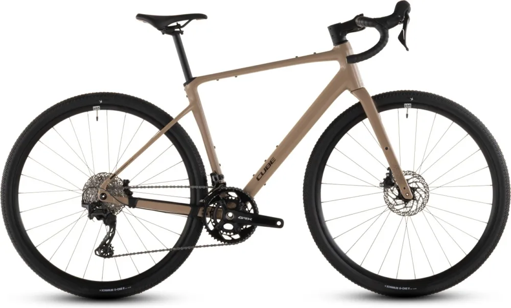 BICICLETA CUBE NUROAD RACE CAPPUCCINO BLACK 2026 S Calitate înaltă