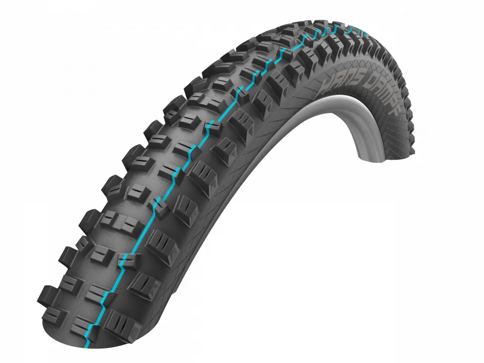 Cauciuc SCHWALBE Hans Dampf - 27.5x2.60 (65-584) HS491 B/B-SK, Addix SpeedGrip - TLE Pliabil Ofertă