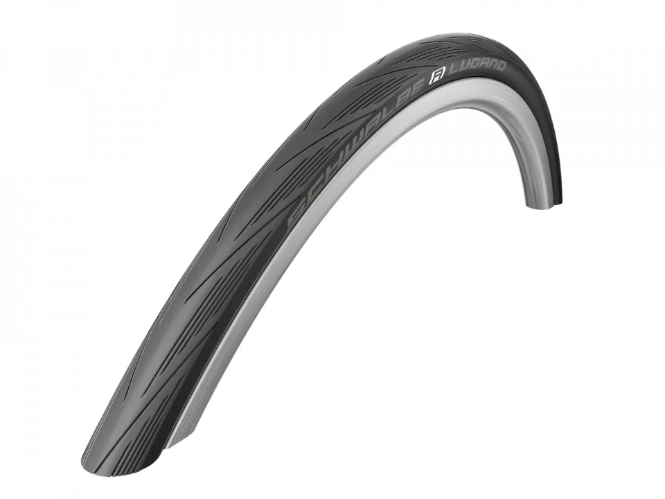 Cauciuc SCHWALBE Lugano - 700x25C (25-622) HS471 B/B-SK+RT, SiC - Sarma Ofertă limitată
