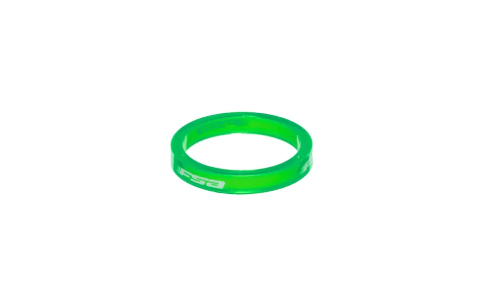 Distantiere furca FSA Polycarbonat 1 1/8" 5mm (H2307) 10buc Verde Preț mic