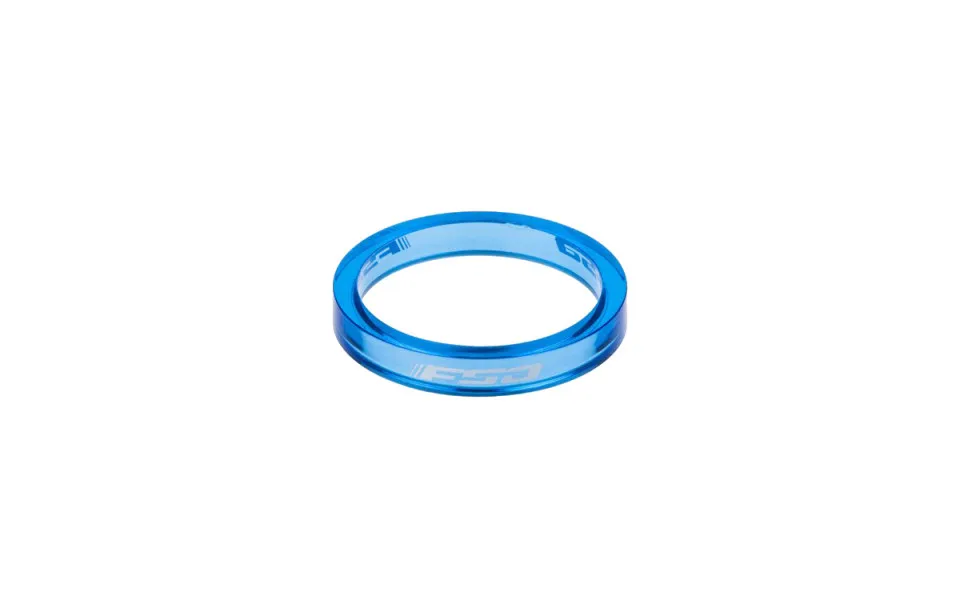 Cumpărături sigure Distantiere furca FSA Polycarbonat 1 1/8" 5mm (H2307) 10buc Albastru