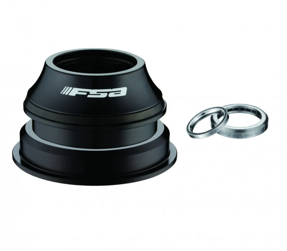 Cuvete furca FSA NO.57E 1 1/8" sus 1.5" jos tapered capac 8mm OD 50/62mm ID 44/55.95mm Plată sigură