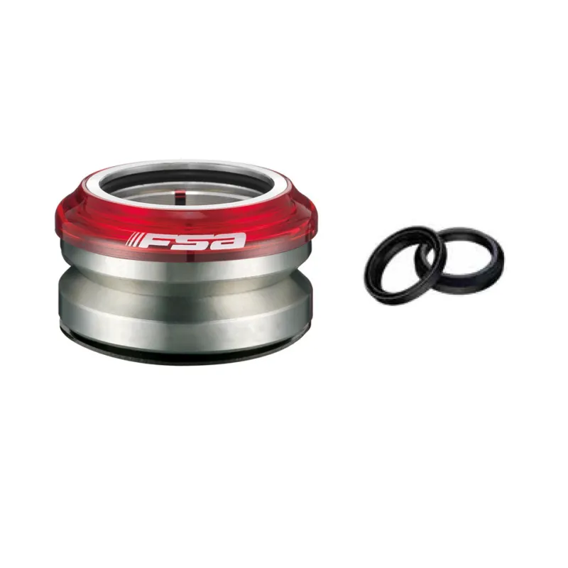 Cuvete furca FSA Impact Campy/Gyro 1 1/8" integrat OD 44mm ID 42mm Rosu Cumpără online