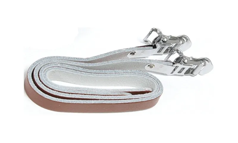 Curea pedale CONTEC Piele - Brown Discount