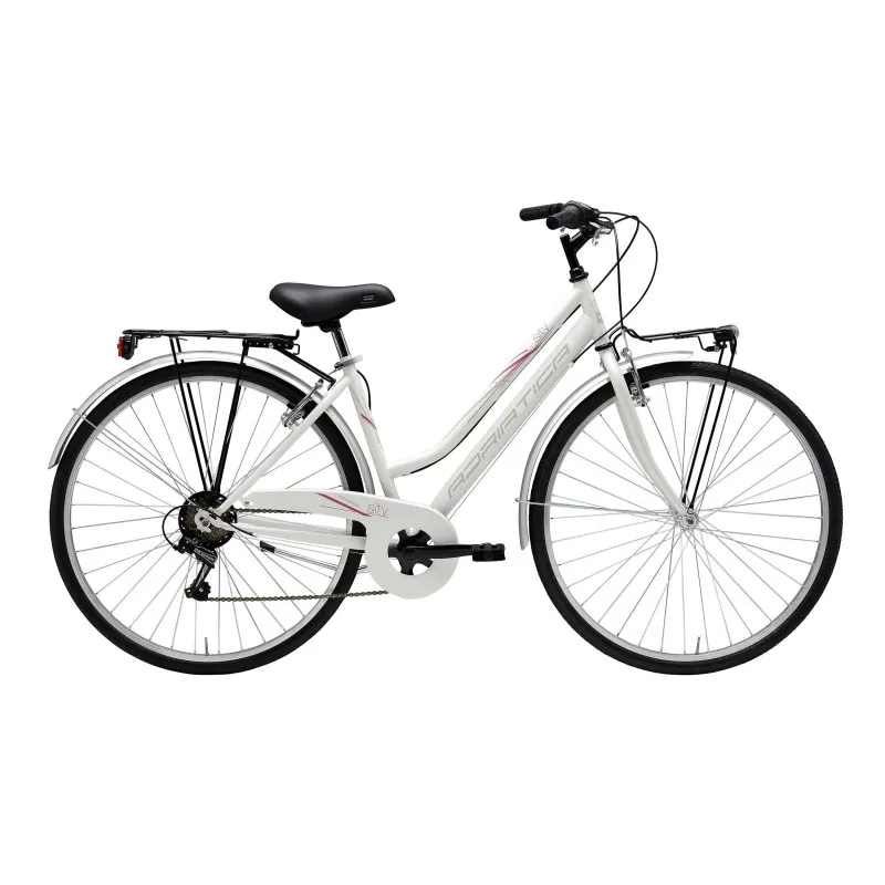 Bicicleta Adriatica Movie lady 6V 28 Alba Expediere rapidă