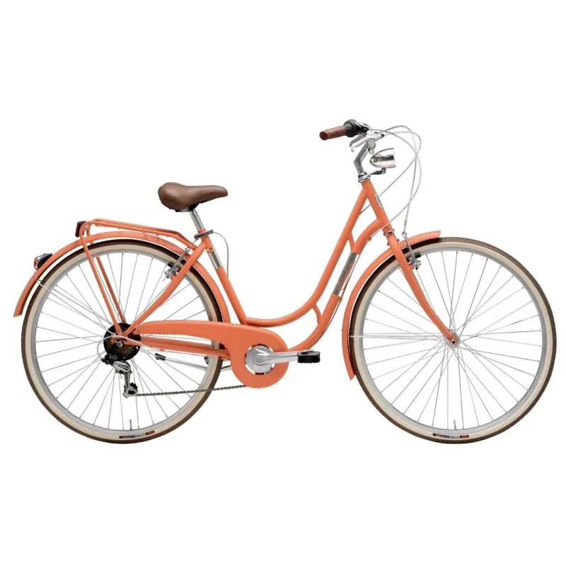 Bicicleta Adriatica Danish Lady 6v 28 Portocalie 48 cm Preț mic