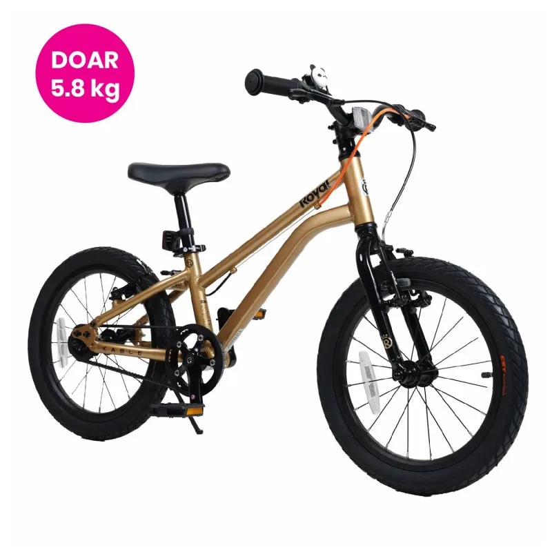 Bicicleta Royal Baby Kable-Belt 16 Golden Preț promoțional