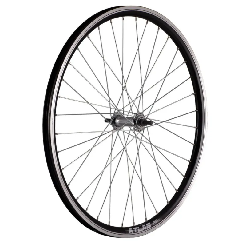 Reducere extra Roata Fata Bicicleta Cerurim 24 Inch, 36H, 507 x 18, Negru