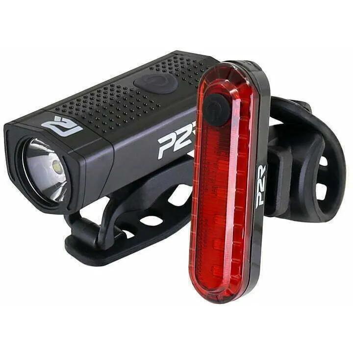 Calitate înaltă Set Lumini Bicicleta P2R LUMOIX 30 (USB) - Negru
