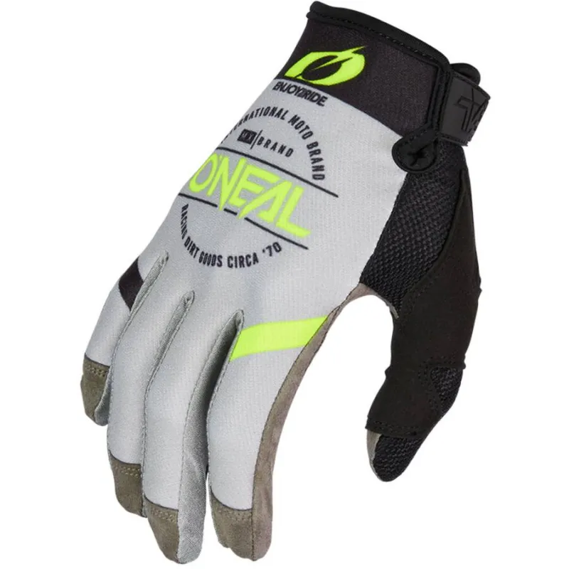 Oneal Manusi Ciclism O'Neal Mayhem Brand V.23 - S/8, Gri-Negru Popular