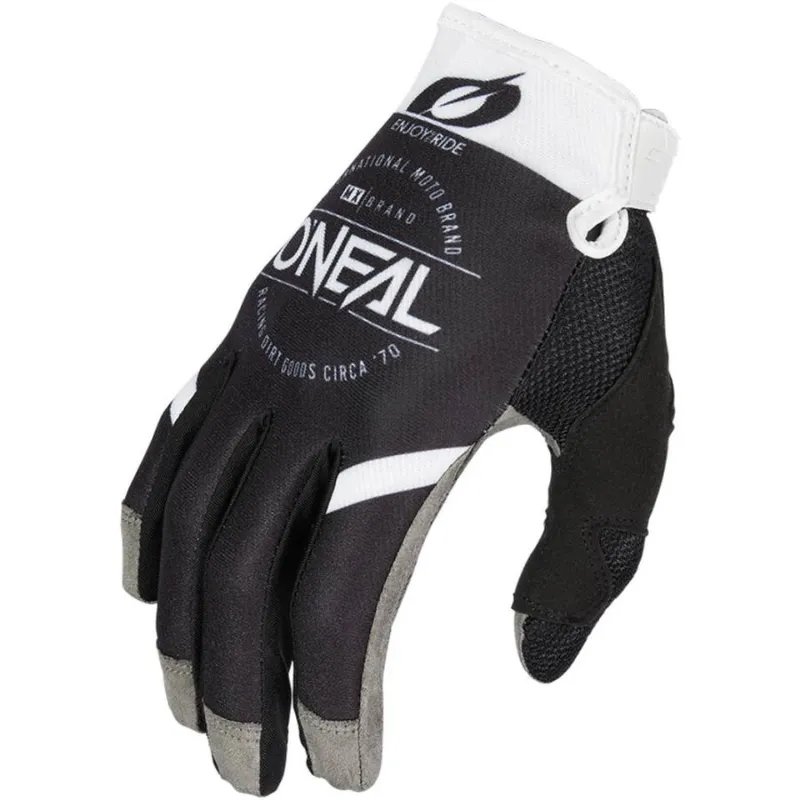 Oneal Manusi Ciclism O'Neal Mayhem Brand V.23 - S/8, Negru-Alb Expediere rapidă