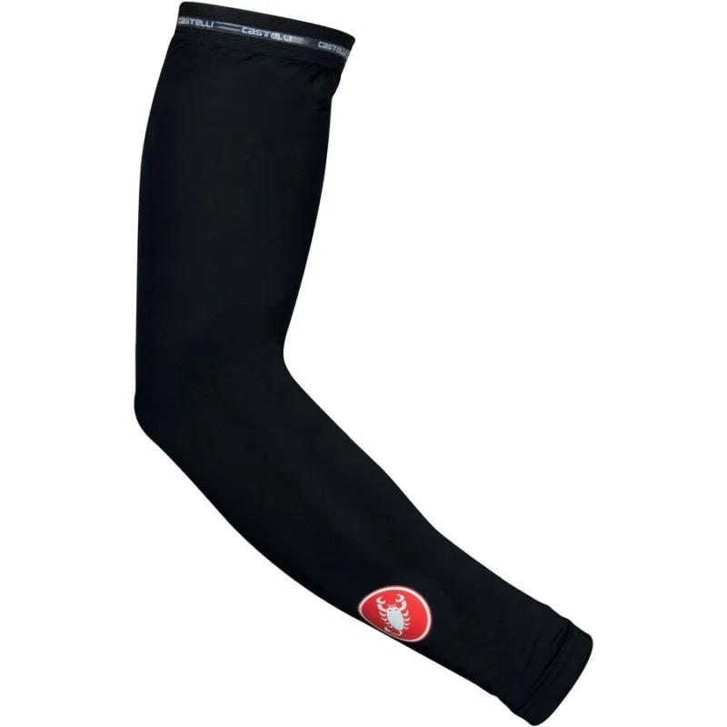 Cumpărături sigure Incalzitoare brate Castelli UPF 50+, Negru, S