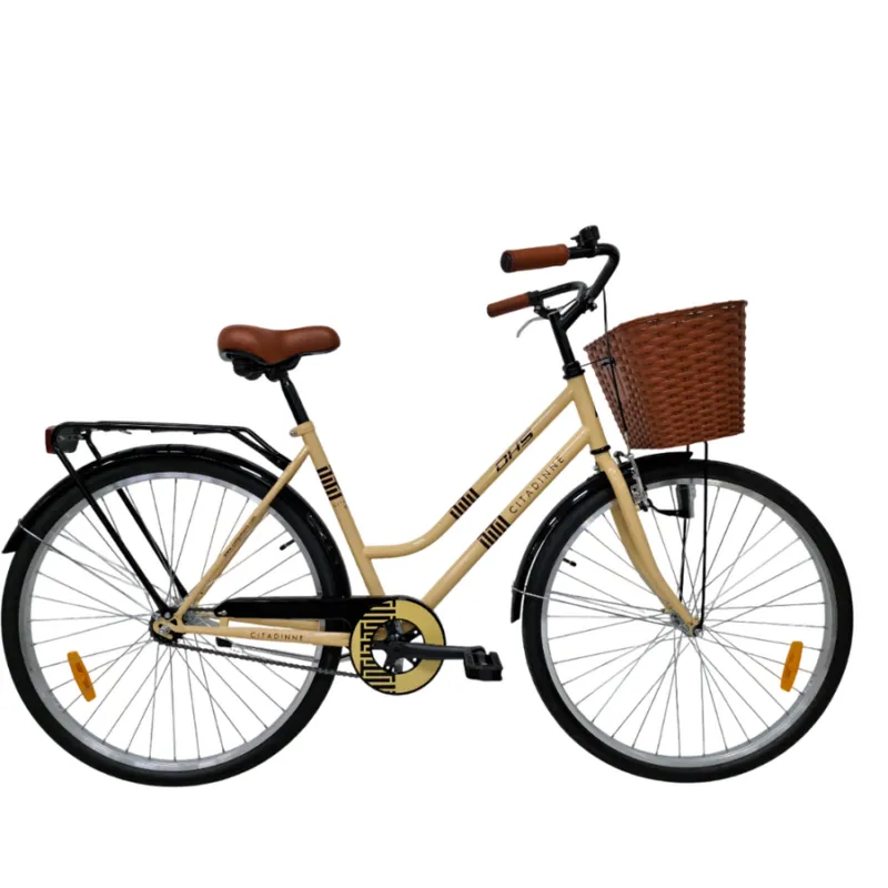 Bicicleta Oras DHS Citadinne 2812, model 2026, 28 inch. L. Crem Cumpărături sigure