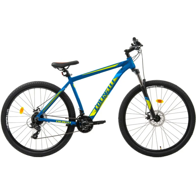 Bicicleta MTB Colinelli COL25, Marimea M, 29 inch, Albastru, Schimbator Shimano ST-EF500 EZ-FIRE PLUS, 24 Viteze, Cadru Aluminiu, Frane pe Disc Cumpără acum