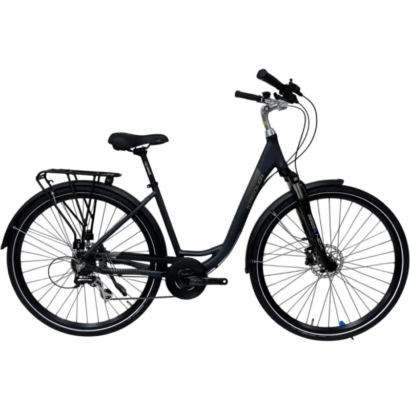Bicicleta Trekking Kreidler - 28 Inch, S, Negru Reducere extra
